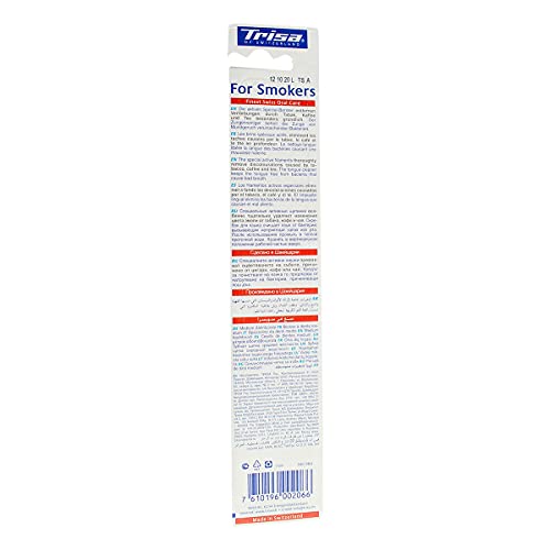 Trisa Toothbrush for Smokers with Hygiene Box (for adults,manual,Pack of 1,Assorted Color) - Image 3