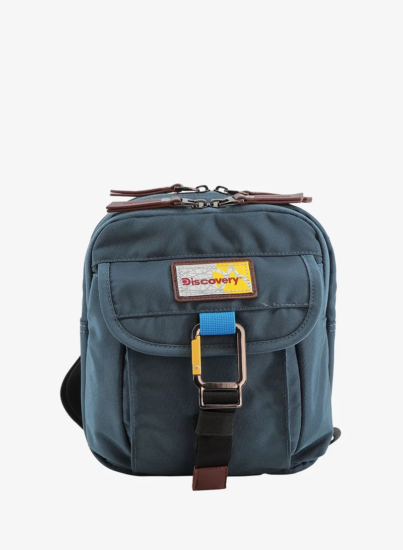 ديسكفري حقيبة كتف ديسكفري أيكون 3 لتر مغرة ، مدمجة متينة مقاومة للماء خفيفة الوزن للسفر عارضة في الهواء الطلق حقيبة كروسبودي للرجال والنساء