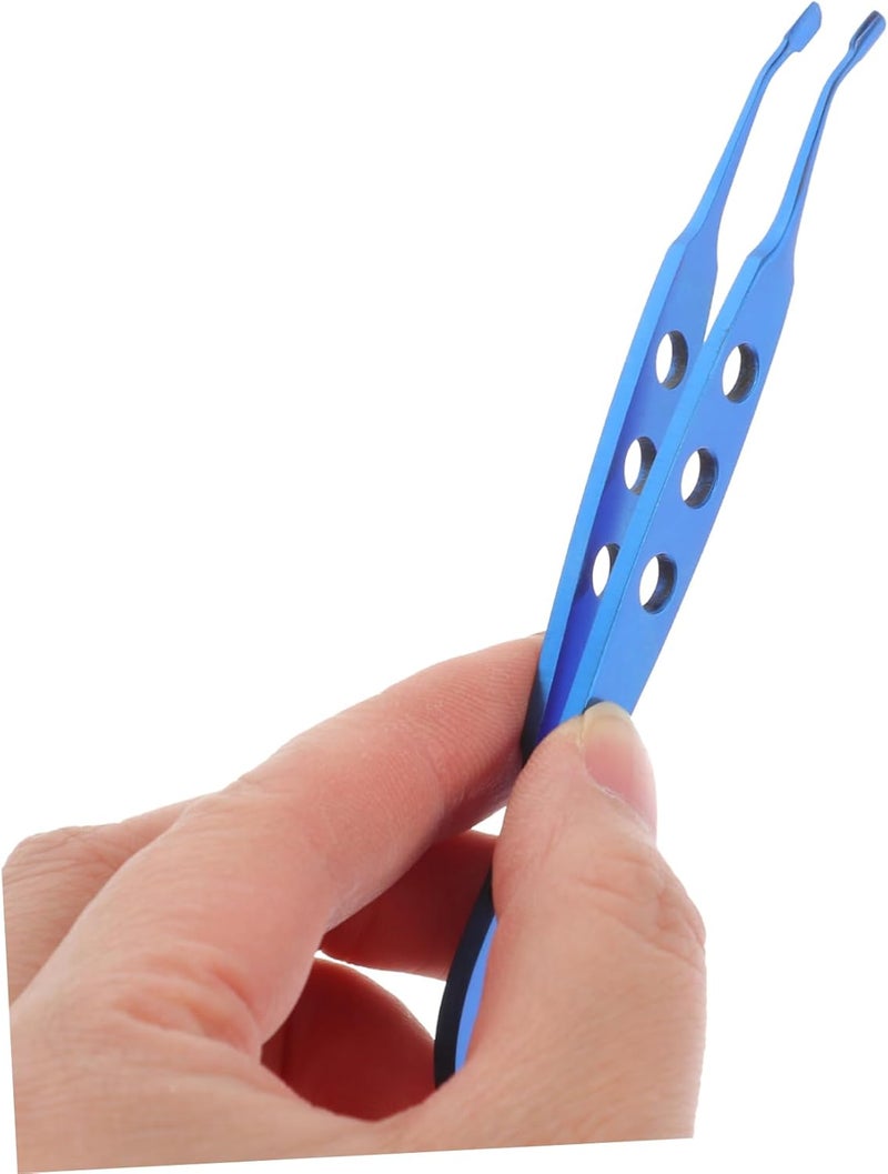 Beauty Tweezers for Women Eyelid Compressor Metal Meibomian Gland Forceps Lash Tweezers Eye Massage Tool Smooth Edges - Image 5