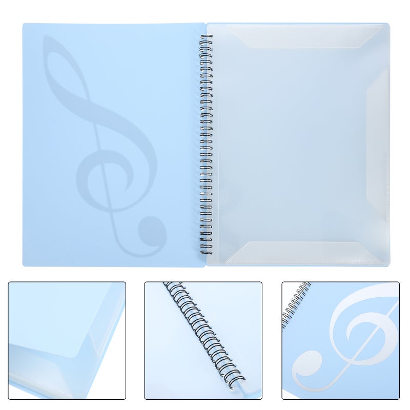 A4 Size Music Folder Music Book Sheet Organizer Music Folder Music Folders Binder - Image 2