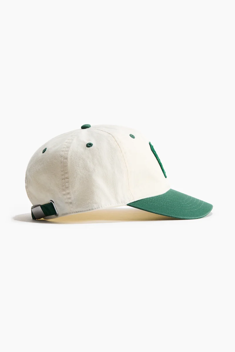 H&M  Embroidered-motif cotton cap for Men | Best Price UAE