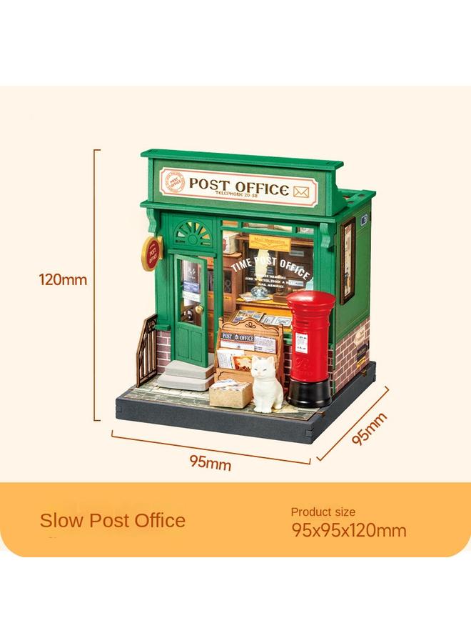 الأزرق جي دبليو إذا جئت إلى المنزل الصغير بين بوصة مربعة من كوخ DIY - Image 1