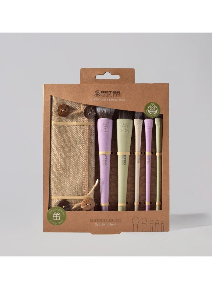 بيتر مجموعة فرش المكياج من الألياف الطبيعية من بيتر - Image 2