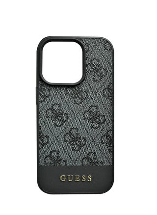 Guess PU 4G Leather Hard Case With Bottom Stripe For iPhone 16 Pro Max - Grey - pzsku/Z22DB525A0E1A45290E97Z/45/_/1732011745/6416f05d-4f53-4e03-9c82-0b98b2394443