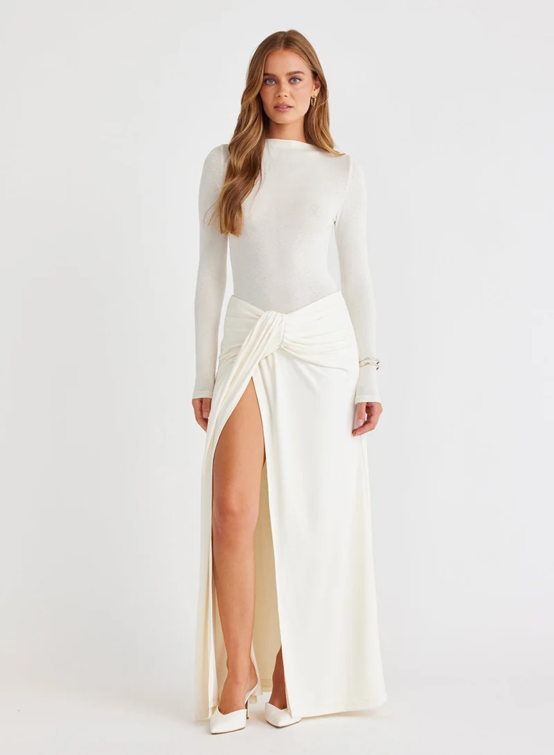 SNDYS  Katya Long Sleeve Top for Women | Best Price UAE