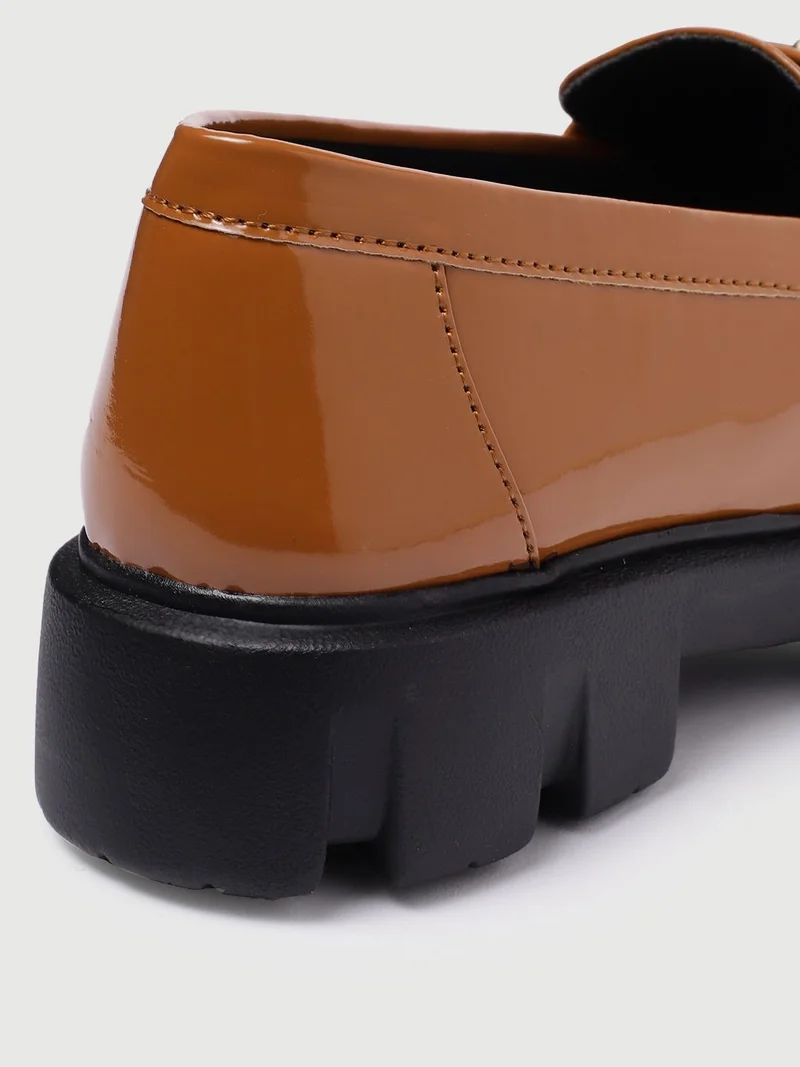 ZORIWORLD ZWLOAMOMTAN Moment Tan Loafers for Women - Embellished Loafers for Women | Best Price UAE