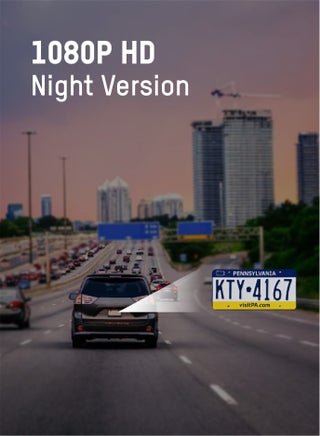 Hikvision K2 Dashcam, 1080P, Wifi, APP, Single Channel, Cigarette Adaptor power, Loop recording - view 2