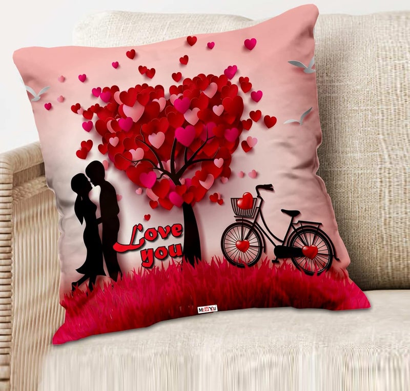 ME & YOU Romantic Gifts for Love | Valentines Day Gift | Anniversary, Birthday Love Gift for Husband/Boyfriend | Printed Cushion, Mug and Teddy STlove-41 - Image 2