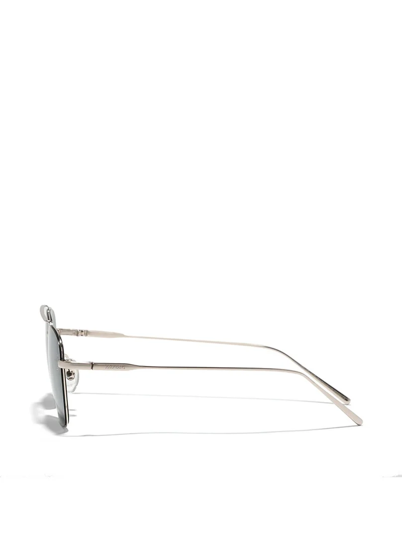 30 سندايز VALIANT Men Green Sunglasses - Frame Material: Metal - Lens Color: Green- Frame Color: Gold - Full Rim