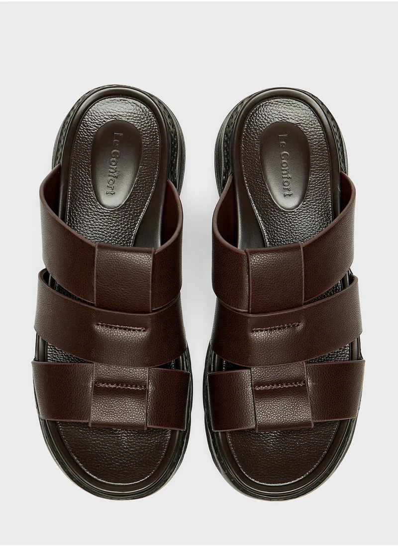 لو كونفورت Casual Multi Strap  Strap Sandals