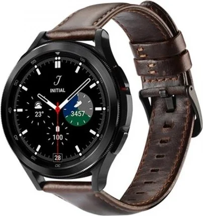 Polhammobile Polham Hermes Loop Leather Strap Band For Samsung Galaxy Watch 20MM and Huawei Gt2-Gt3-Magic 2 42MM