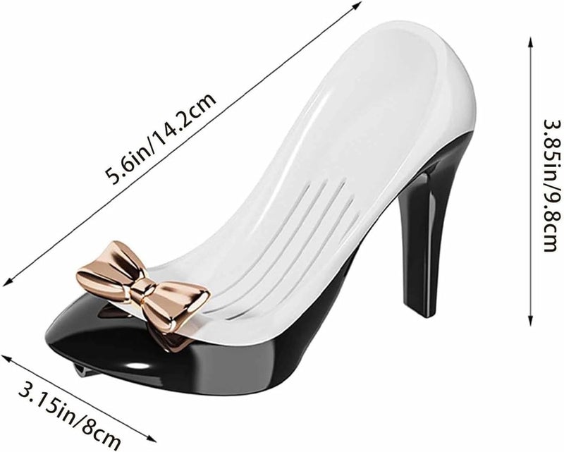 LARYNX Soap Box for Bathroom, New Self Draining Soap Dish, High Heel Shoe Shaped Soap Box, Bar Soap Holder Keep Dry for Shower, Great for Bathroom and Kitchen (Multicolor, 1 PCS) - Image 4