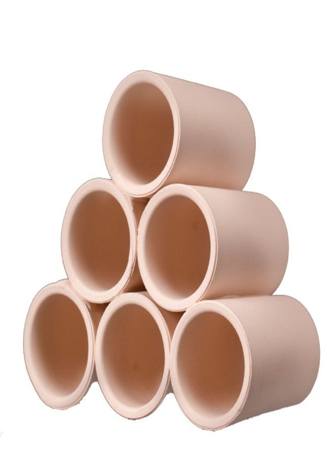 Saim Aquarium Breeding Cave Ceramic Shrimp Shelter Spawning Tube Shrimp Habitat Ornament Hiding Cave Decorations Hideaway Pipe, Betta Tank Accessories Pleco Caves - Image 1