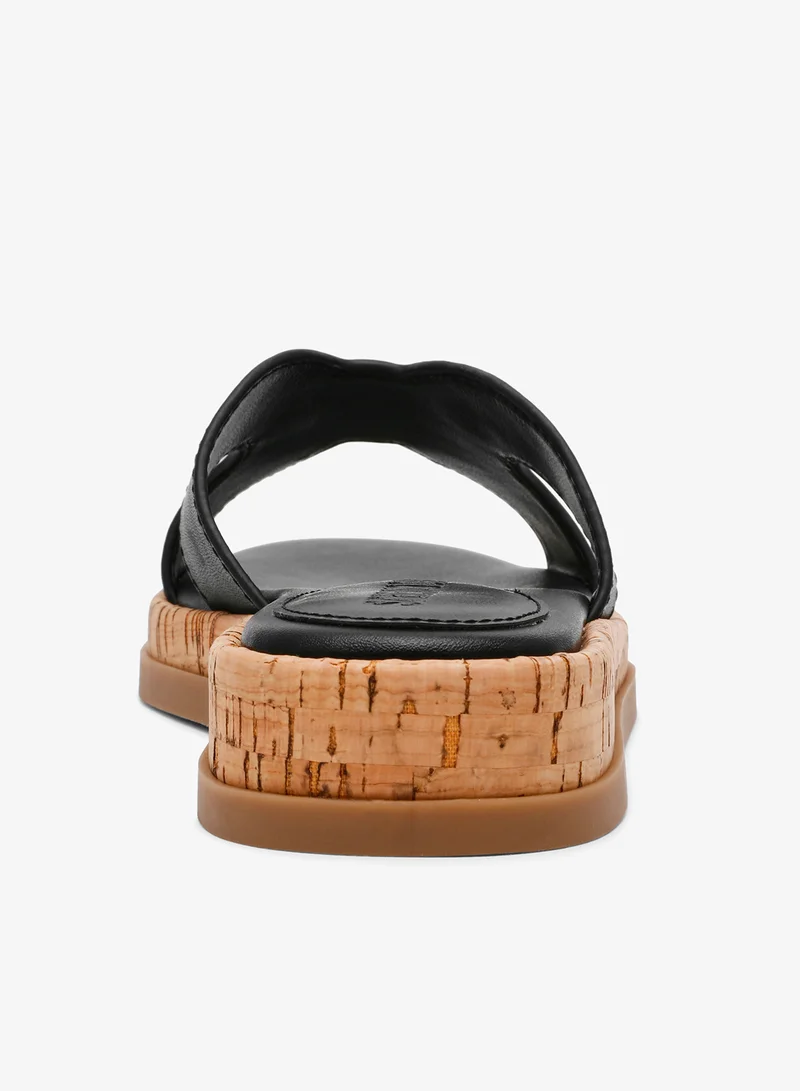 ستيف مادن صنادل مسطحة مفتوحة من الأمام