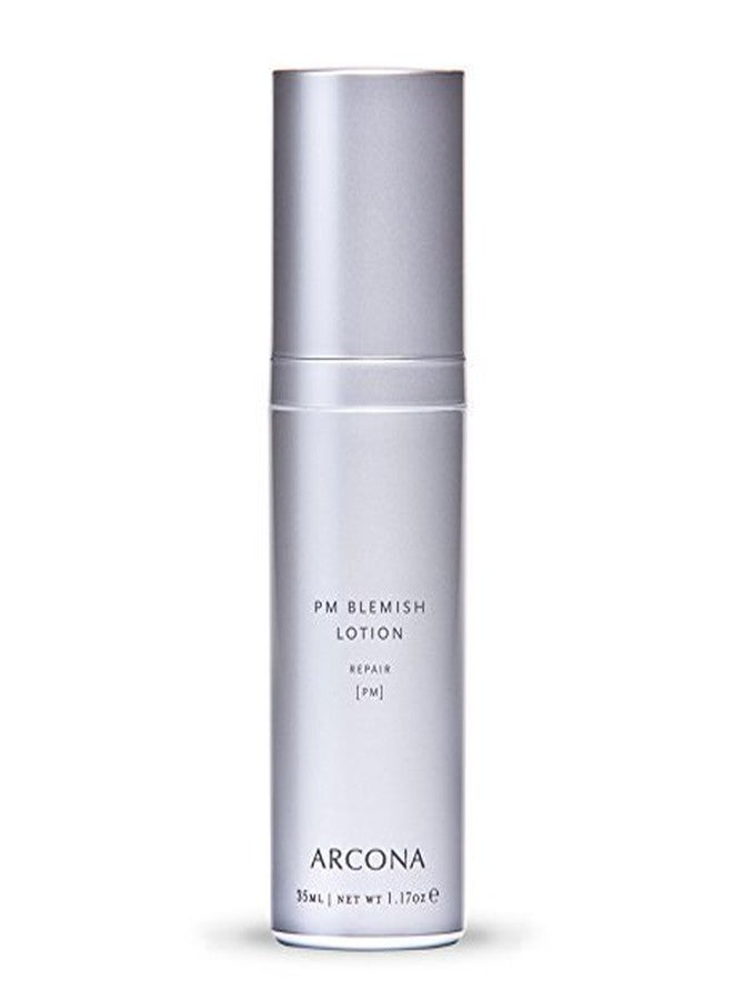 ARCONA PM Blemish Lotion - Overnight Exfoliant to Clarify Skin - Refines & Smoothes Face While You Sleep - Anti-Aging & Non-Irritating - 1.17 oz (35 ml)