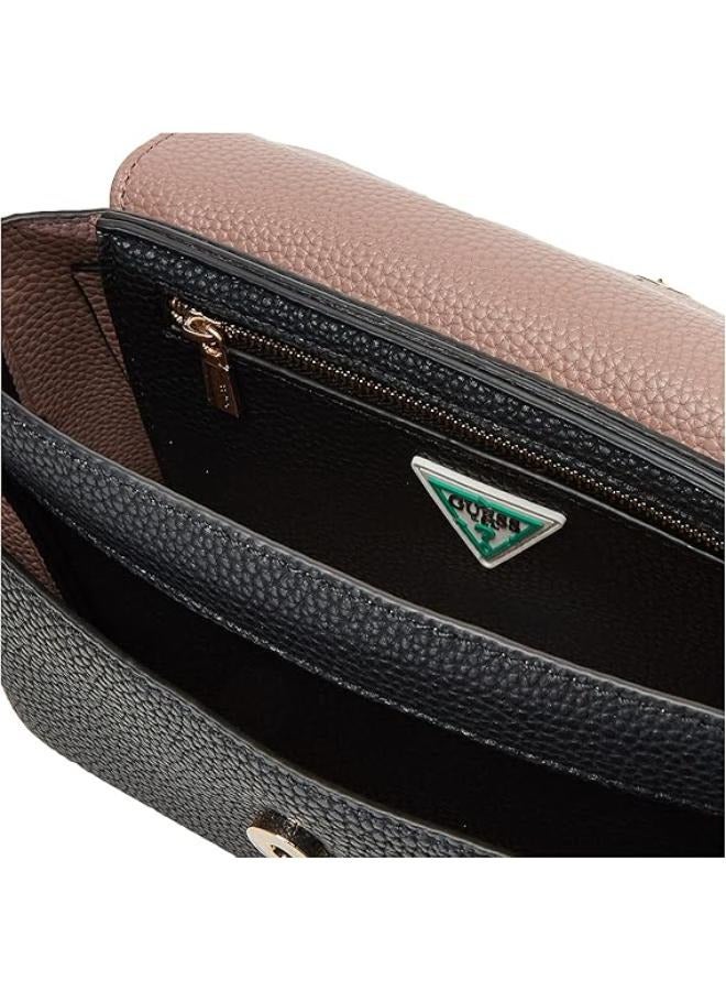 GUESS Guess Womens Eco Brenton Flap Shoulder Bag Shoulder Bag  - Image 4
