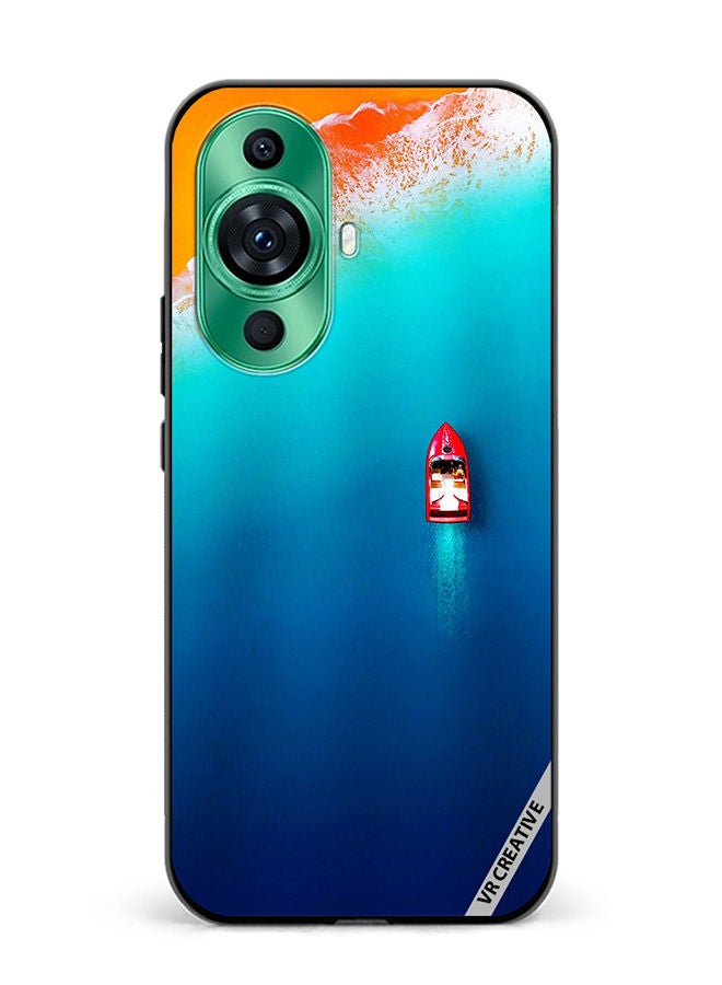 VR CREATIVE Protective Case Cover For Huawei nova 11 Boat Design Multicolour - Image 1