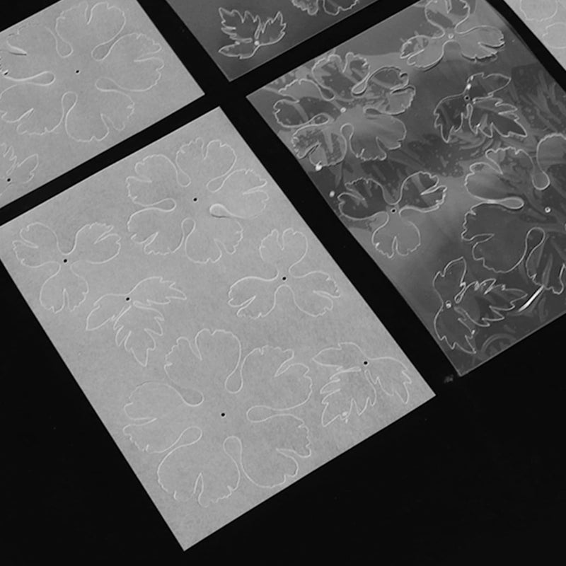 Heat Shrink Plastic Sheets BOPS Material 6 Flower Craft Kit For Kids And Beginners - Image 3