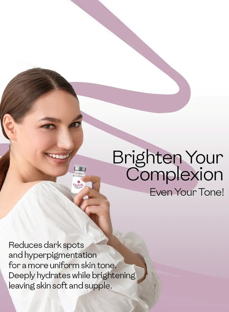 Face Fresh Set of 3 Fairness Face Serum - Alpha Arbutin & Glutathione, Brightening & Glowing Skin, Clears Dark Cells, Best for Dry Skin but For Sensitive Skin, All Day Use - Image 3