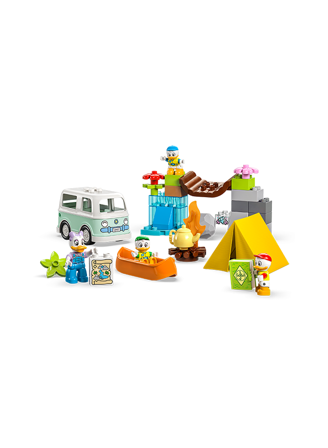 LEGO Duplo Disney Mickey And Friends Camping Adventure 10997 Building Toy Set For Toddlers Aged 2+; Features 4 Lego Duplo Toy Figures: Daisy Duck, Huey, Dewey And Louie To Inspire Creative Role Play (37 Pieces)