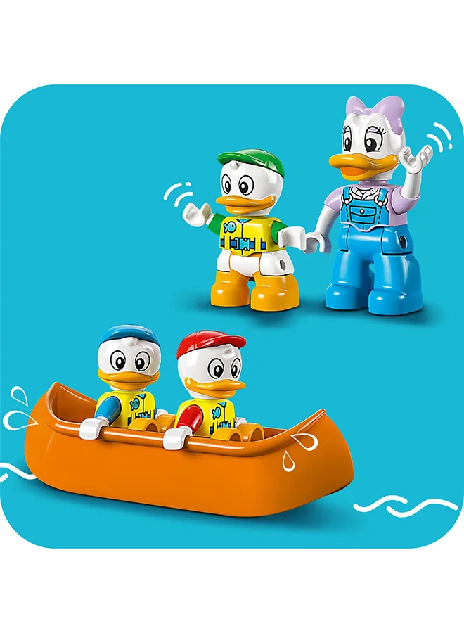 LEGO Duplo Disney Mickey And Friends Camping Adventure 10997 Building Toy Set For Toddlers Aged 2+; Features 4 Lego Duplo Toy Figures: Daisy Duck, Huey, Dewey And Louie To Inspire Creative Role Play (37 Pieces)
