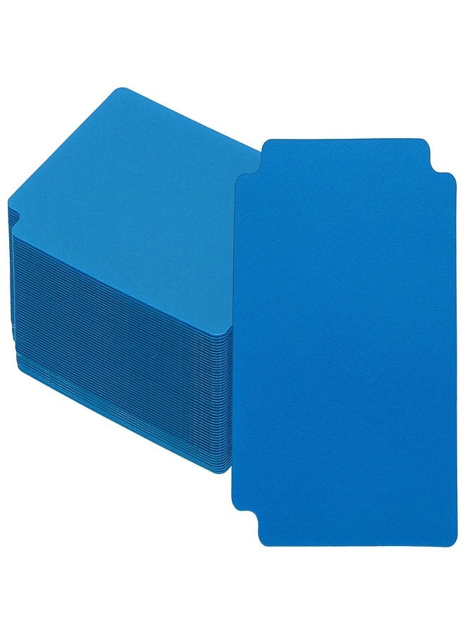 PATIKIL Trading Card Dividers, 50 Pcs Index Card Football Card Sorter Storage Boxes Organizer Tray Accessories for Sports Game Baseball Card, Light Blue - Image 1