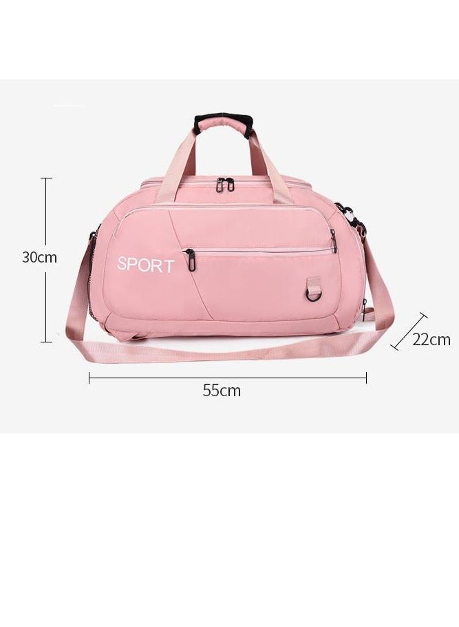 Multi-Functional Gyms Fitness Travel Sports Duffle Backpack Crossbody Bag, Tactical Duffel Bags, Sports Travel Gym Bag with Wet Pocket & Shoes C