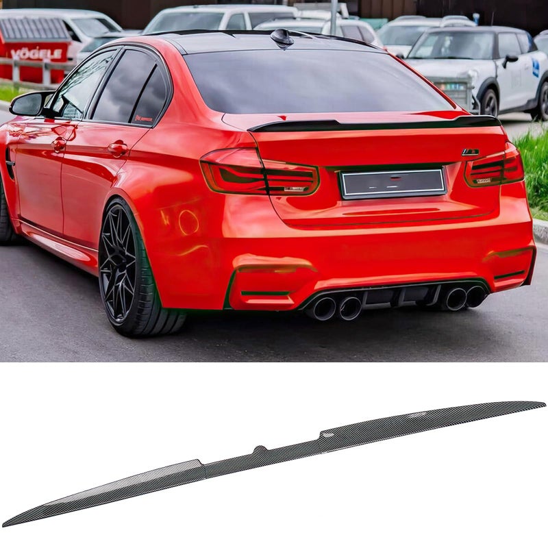DREAMOTOR Car Universal Rear Spoiler 54 Trunk Spoiler PunchFree Installation Roof Spoiler Kit Compatible with Mazda Miata Corvette Camaro Nissan Infiniti Q50 Toyota Honda Civic Ford Mustang Scion