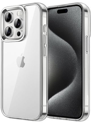 iPhone 15 Pro Max Clear Case Scratch-Resistant Anti-Drop Cover Shockproof Protective Phone Case
