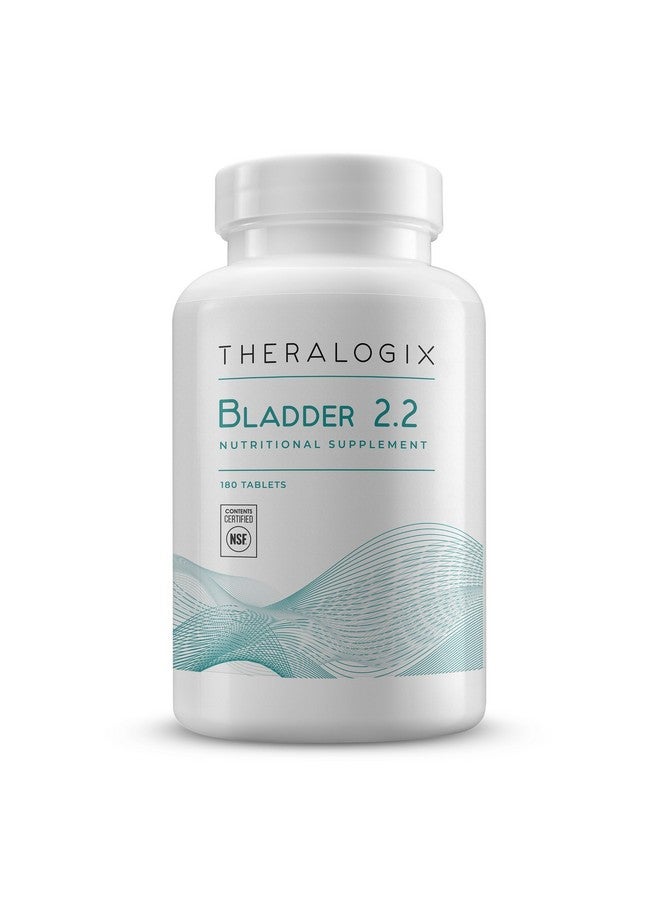 Theralogix Theralogix Bladder 2.2 Multivitamin & Multimineral Supplement - 90-Day Supply - Bladder Support Supplement for Men & Women - Vitamins A, C, D, E, Zinc & More - NSF Certified - 180 Tablets  - Image 1
