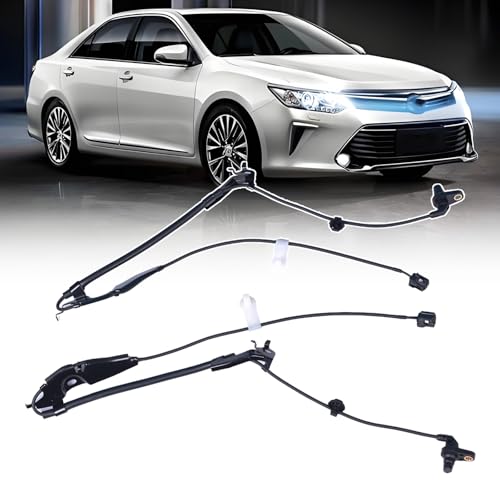 HHGKPVX ABS Wheel Speed Sensor Front Left Right Compatible with 2012-2017 Toyota Camry 2013-2015 Avalon 2013-2018 Lexus ES350 ES300h Driver and Passenger Side ABS Sensor # 89543-06040 89542-06040 - Image 1