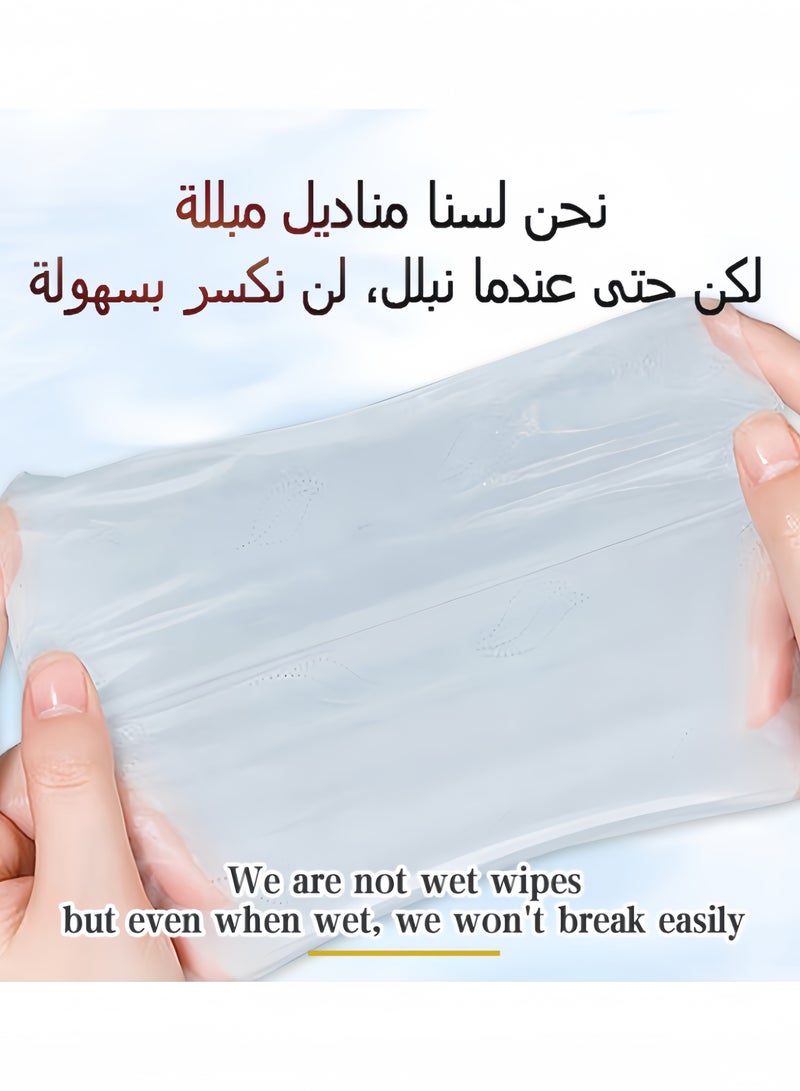 منديل محمول،الاحتكاك المنخفض 3 طبقات، 120 ورقة في كل علبة، حزمة قيمة من 31 علبة،خاصة بالأطفال ،الرضّع،مرضى التهاب الأنف،خالية من المضافات الفلورسنت - Image 5