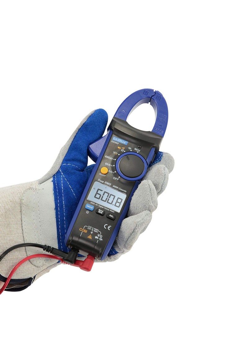 Gazelle 600A Digital Clamp Meter - Image 3