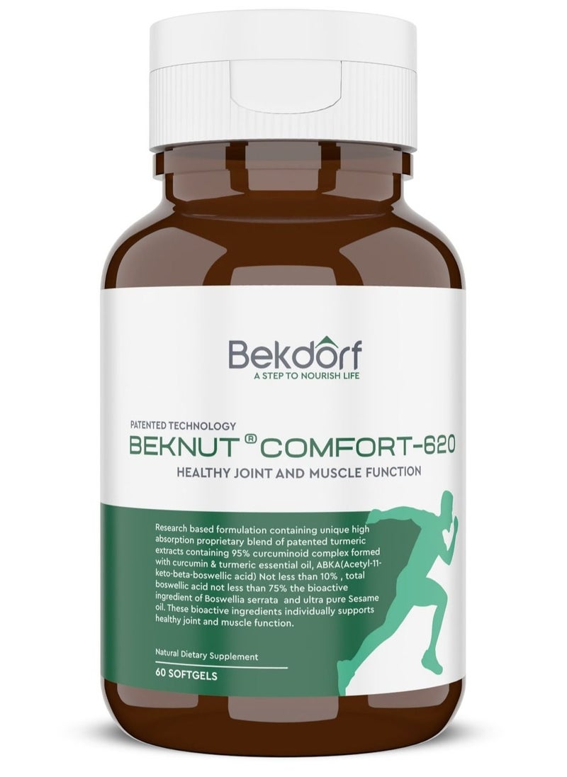 Bekdorf Comfort-620(Healthy Joint & Muscle Function)60 Softgels  - Image 1