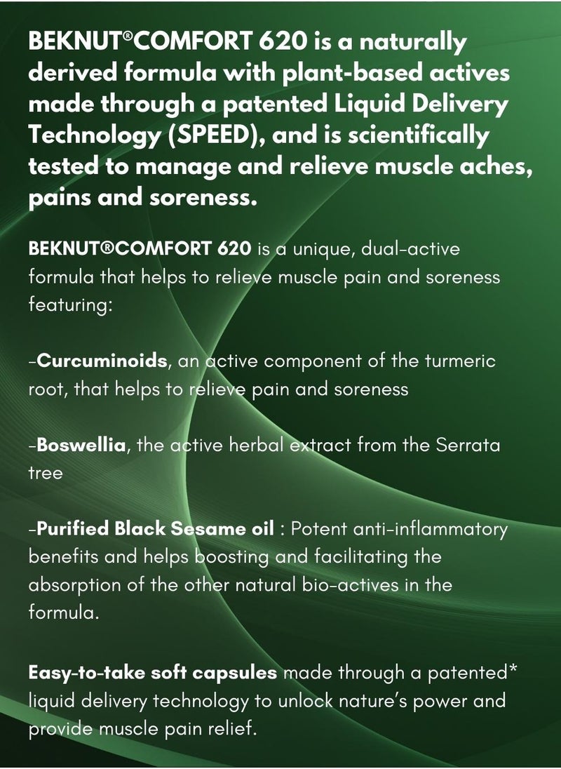 Bekdorf Comfort-620(Healthy Joint & Muscle Function)60 Softgels  - Image 4