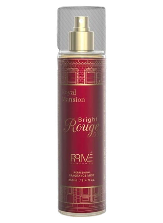 PRIVE 3 Pieces Bright Rouge 555 Fragrance Mist 250ML - Image 2