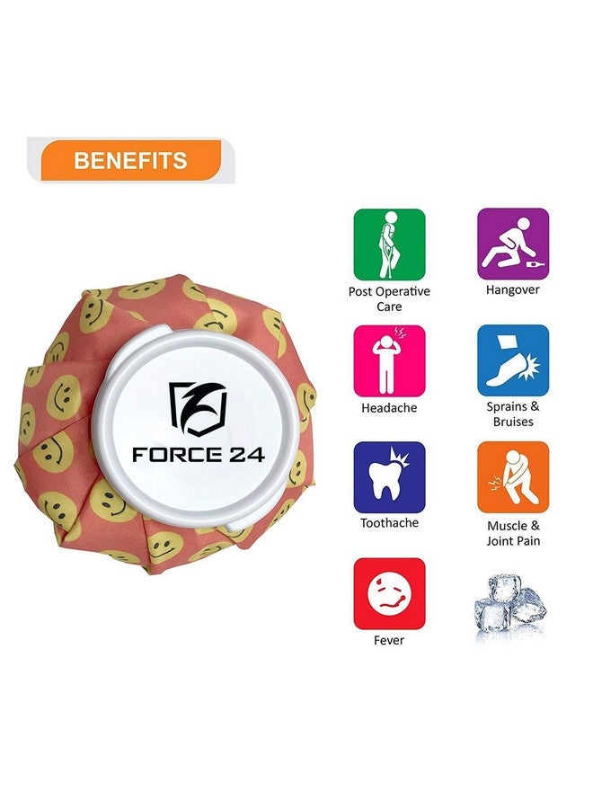 FORCE 24 Force24 Hot and Cold Ice Pack Bag for Pain Relief Cold Water Bag for Pain Relief, Injuries and Cold Therapy Comes with Leak-free Closure Bag Ideal for Men and Women (Color & Design may vary) - Image 4