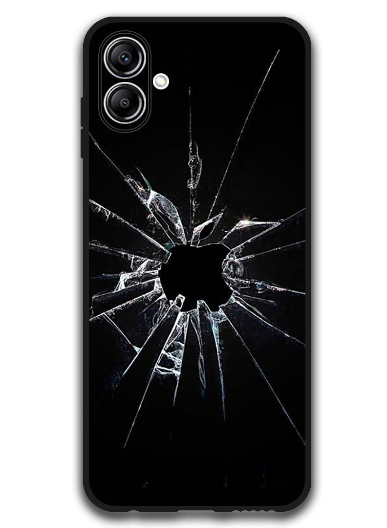 Theodor Protective Case Anti Scratch Shock Proof Bumper Cover For Samsung Galaxy A06 Cracked Glass Apple Logo - Image 1