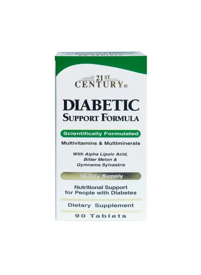 Diabetic Support Formula - 90 Tablets