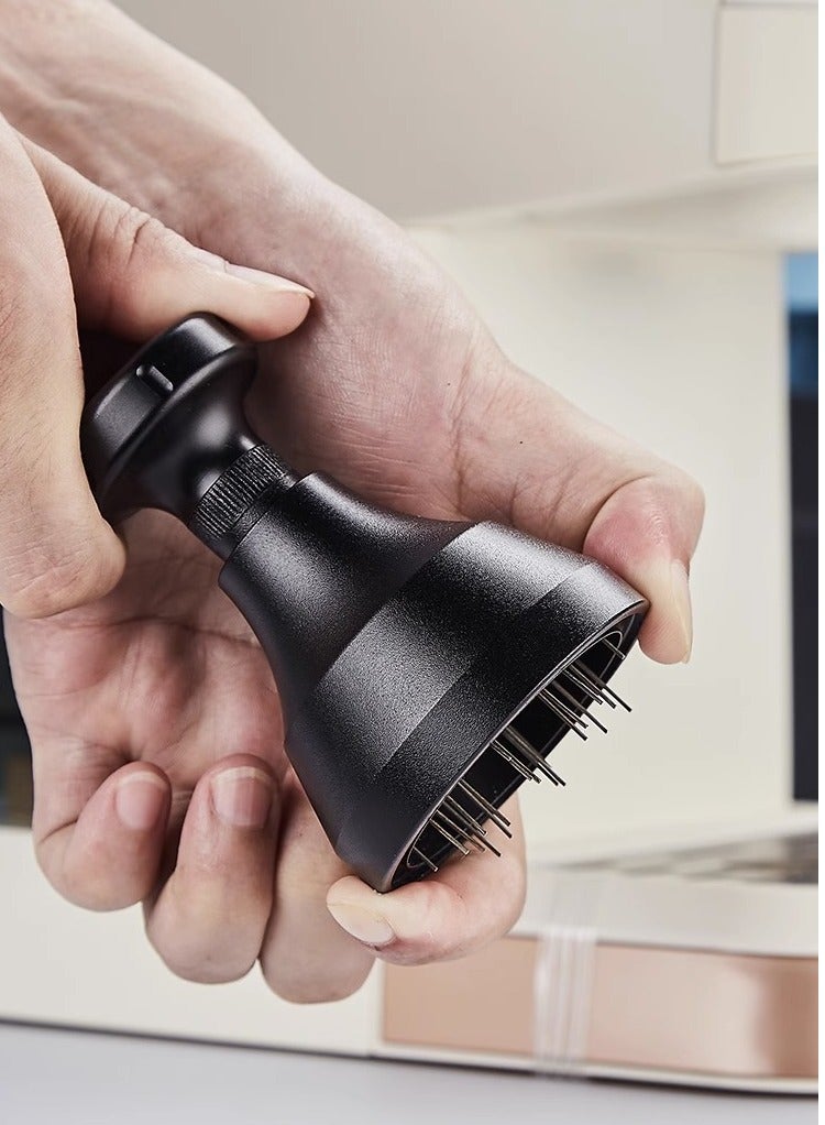 Clearance/ Knob type/Aluminum Handle Needle Coffee Tamper 51mm Coffee Distributor Leveler Tool Conglomerate Needle Type Coffee Distributor - Image 4