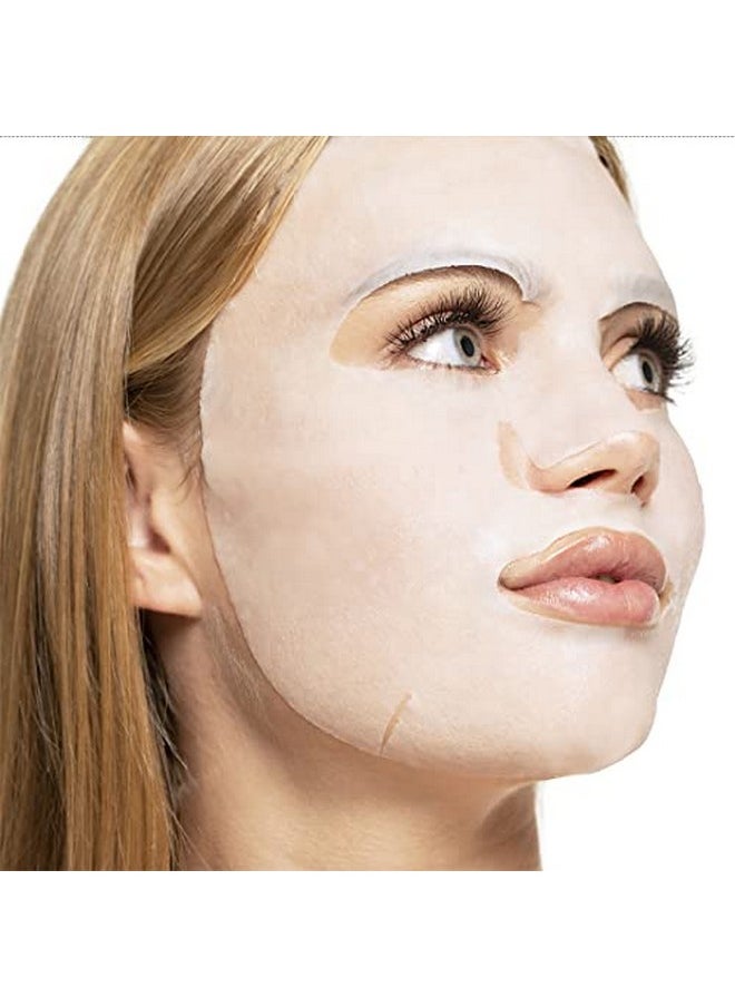 STARSKIN Pink Cactus Mask Antiaging Oil Sheet Facial Mask Natural Nonwater Based Formula Packed With Cactus Extracts Infused With Hyaluronic Acid Vegan 1 Capsule And 1 Mask  - Image 2