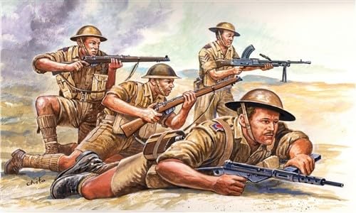 ITALERI إيتاليري الجيش البريطاني الثامن في الحرب العالمية الثانية (#6077) - Image 2