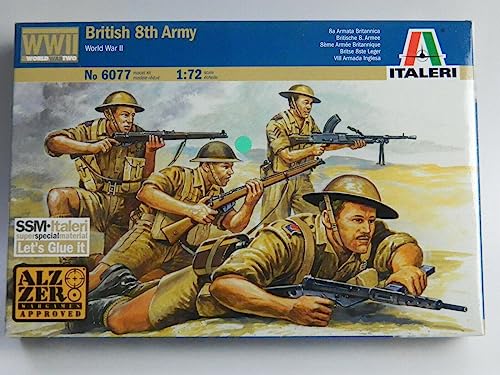 ITALERI إيتاليري الجيش البريطاني الثامن في الحرب العالمية الثانية (#6077) - Image 4