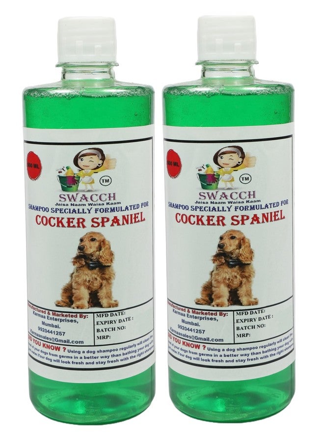 Swacch Shampoo Specially Formulated for Cocker Spaniel (500ml) (Pack of 2) Neem Alovera - Image 3
