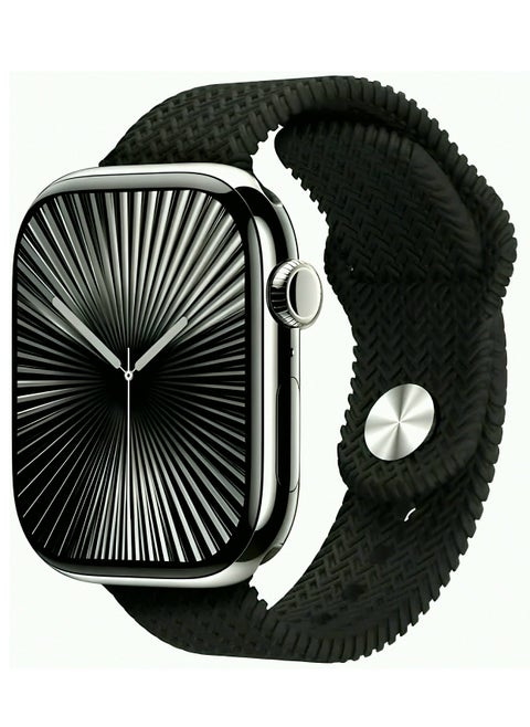 HK10 Pro Plus Smart Watch AMOLED Screen New 2025 Series 2 Strap Black