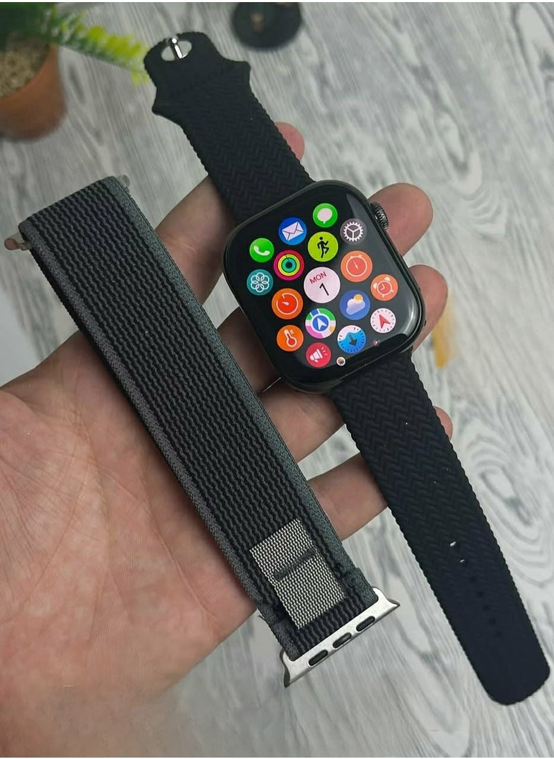 Wearfit Pro - HK10 Pro Plus Smart Watch AMOLED Screen New 2025 Series 2 Strap Black - Image 1