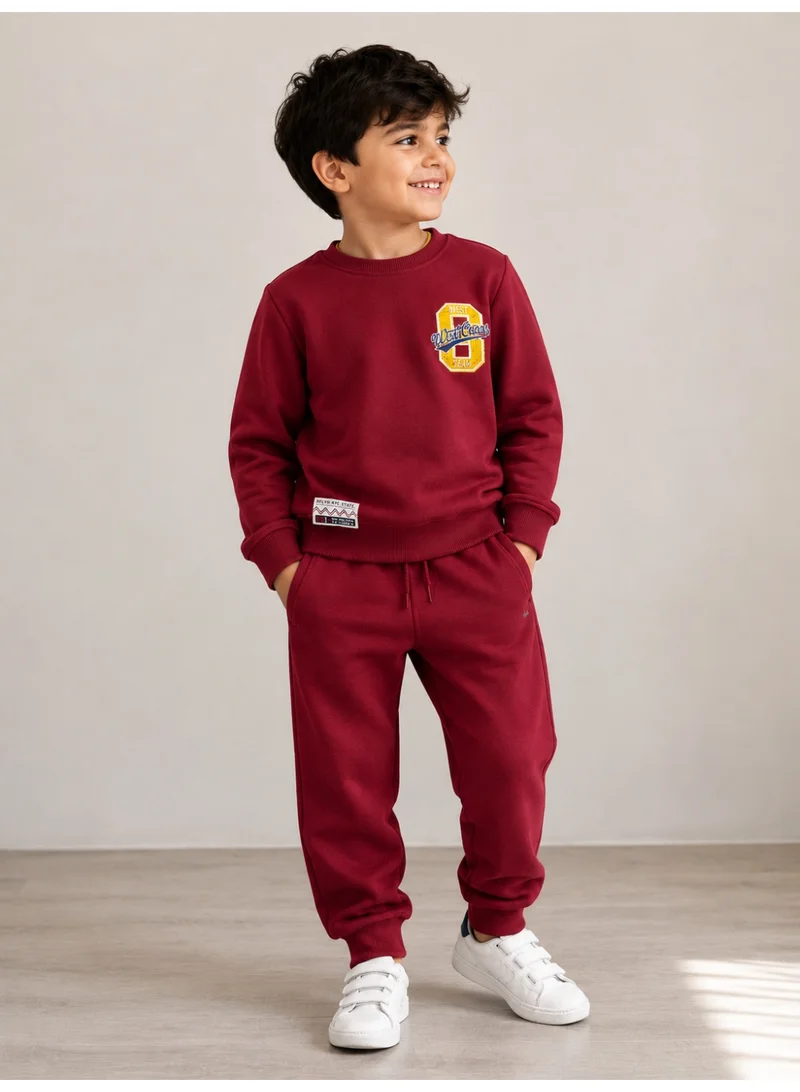 فكتور اند جين Boys’ Sweatshirt and Jogger Pants Set