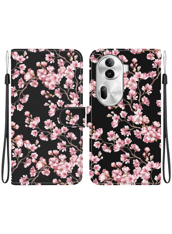 S-TOP Case For OPPO Reno11 Pro 5G Global Crystal Texture Colored Drawing Leather Phone Case - Image 1