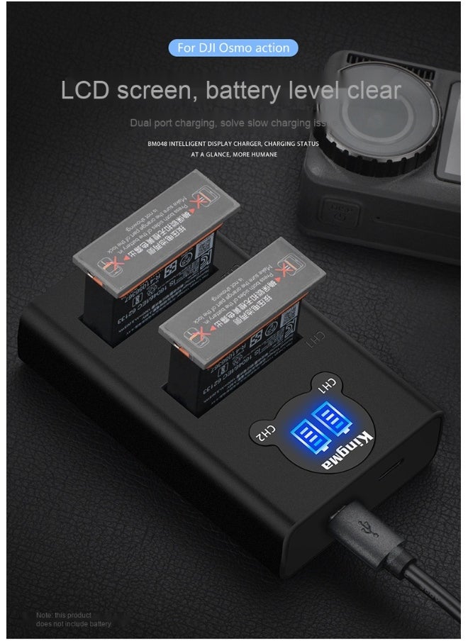 Generic Charger for DJI Osmo Action Accessories  - Image 3