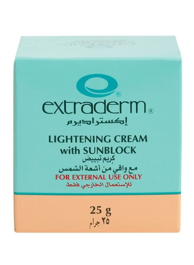 كريم تفتيح مع واقي من الشمس SPF20 25 جرام